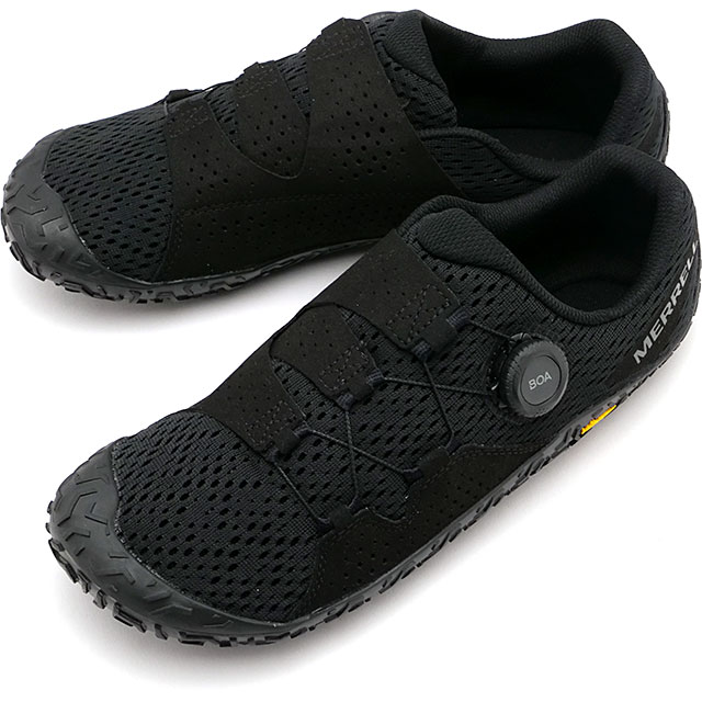 美品！MERRELL ベイパ―　グローブ６ /24.5/ブラック MERRELL】 メレル VAPOR GLOVE 6 ベイパーグローブ6 J067663