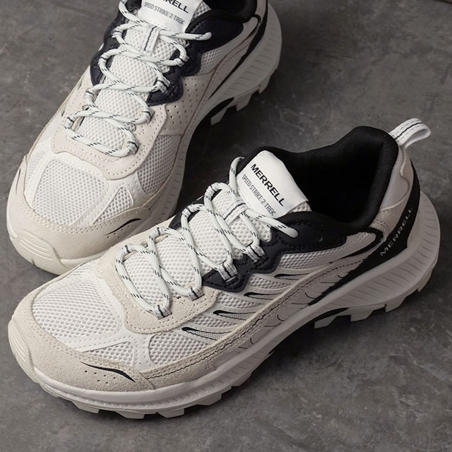 ������ MERRELL �X�j�[�J�[ �X�s�[�h �X�g���C�N2 �g���b�N J008158 SS25 W SPEED STRIKE 2 TREK ���f�B�[�X �A�E�g�h�A ASH BLACK ���K�戵�X