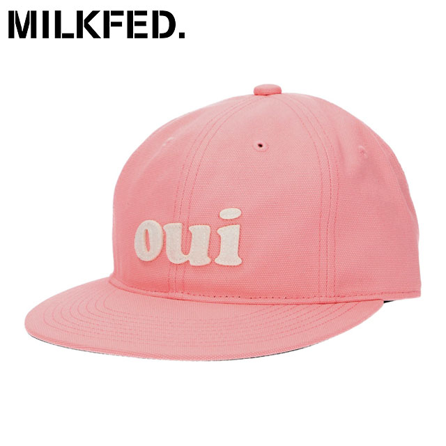 �~���N�t�F�h MILKFED. �E�B �L���b�v 103251051001 SS25 OUI CAP ���f�B�[�X �X�q �t���[�T�C�Y LtPINK ���K�戵�X