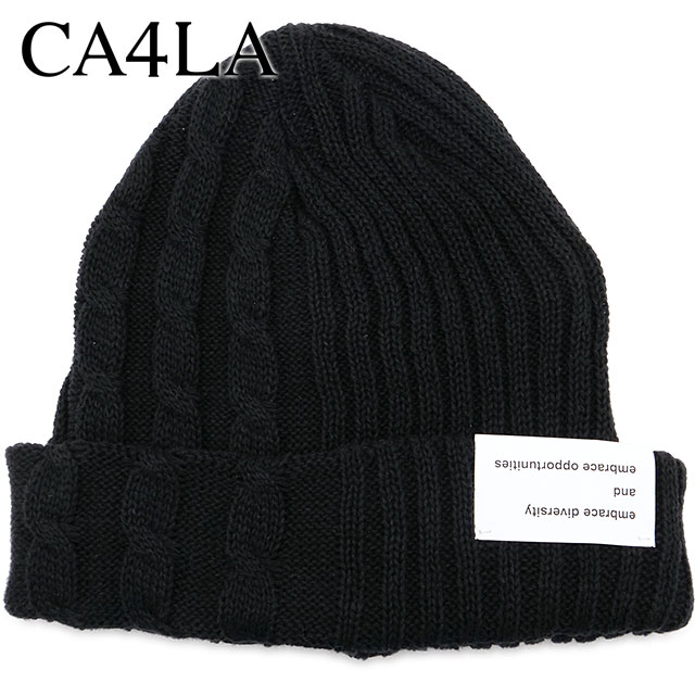 CA4LA（カシラ） ニットキャップ AKM00097 SS25 MIXED SS KNIT メンズ