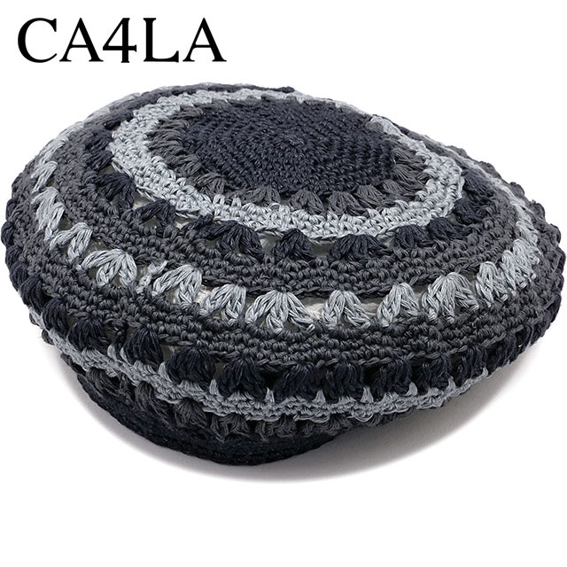 CA4LA☆ベルベットファー付き黒ベレー帽 DANNY(ONESIZE BLACK): ベレー｜帽子通販｜CA4LA（カシラ）公式