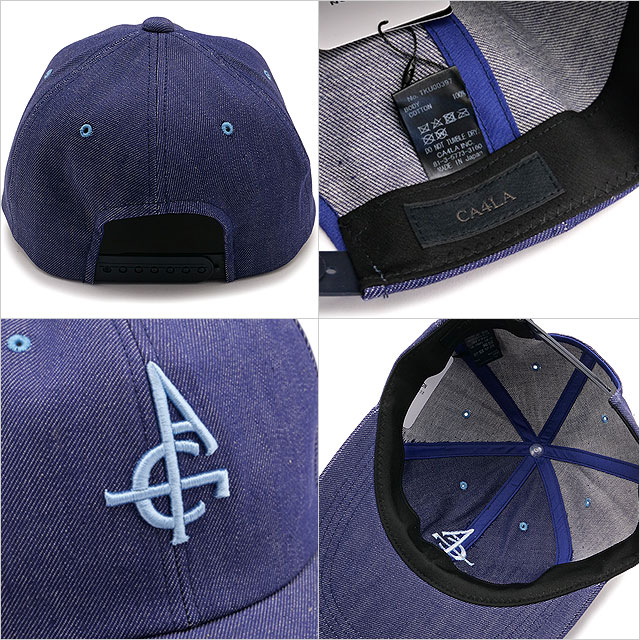 CA4LA（カシラ） ベースボールキャップ TKU00397 SS25 LOOSE CAP S5