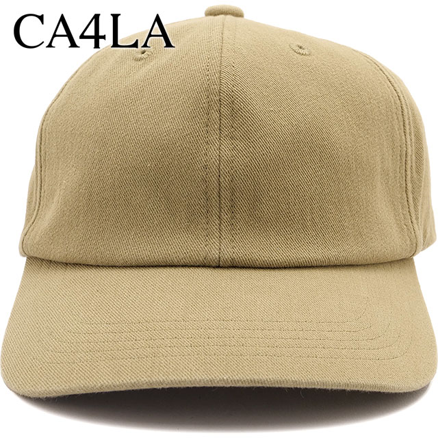 CA4LA（カシラ） ベースボールキャップ ZKN02539 SS25 WASHABLE ZV 6P