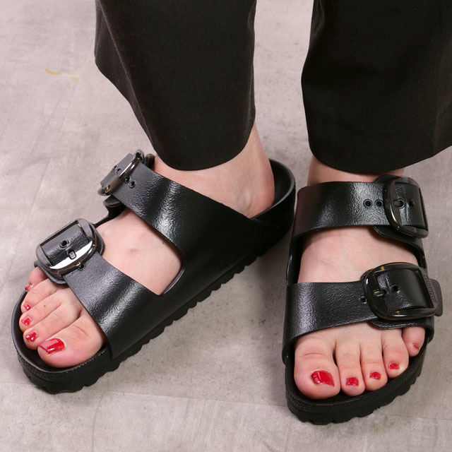 BIRKENSTOCK - BIRKENSTOCK 24 サボサンダル 黒 レザー 本革