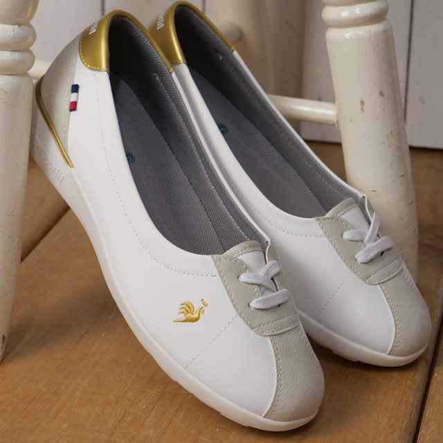 ルコックスポルティフ le coq sportif モンペリエ レディース 白 le coq sportif ルコック スポルティフ モンペリエ NY