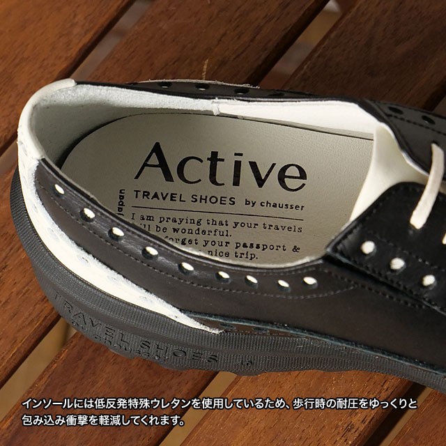 chausser（ショセ） 返品送料無料 トラベルシューズ TRAVEL SHOES by