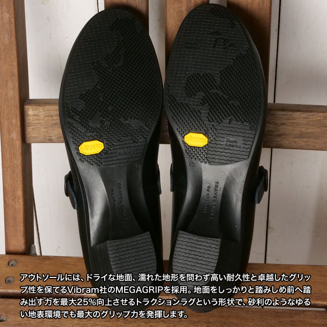 返品送料無料 ショセ トラベルシューズ TRAVEL SHOES by chausser ワンストラップヒールシューズ TR-006 SS25 One strap heel shoes BL 正規取扱店_7
