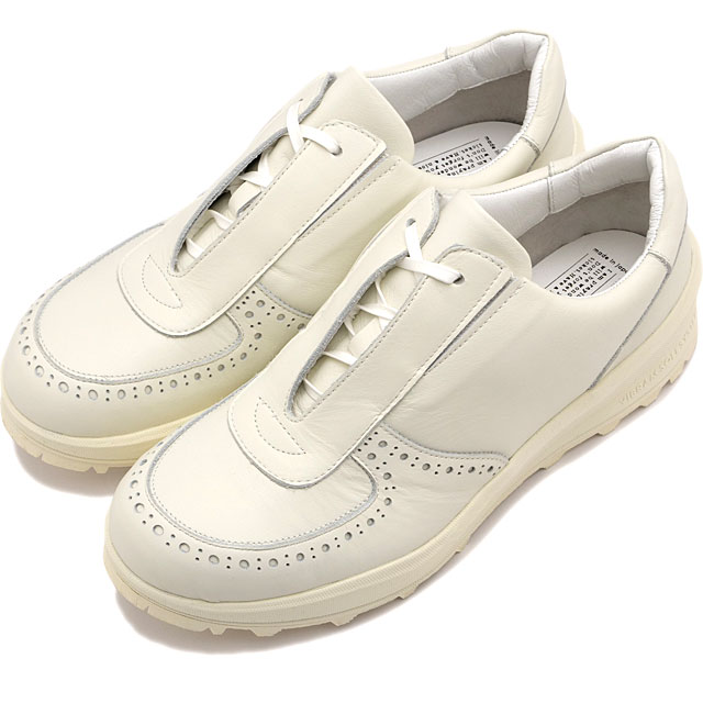 返品送料無料 ショセ トラベルシューズ TRAVEL SHOES by chausser アクティブ レザースニーカー TRA-024 SS25 Active Leather sneakers 日本製 WH 正規取扱店の画像