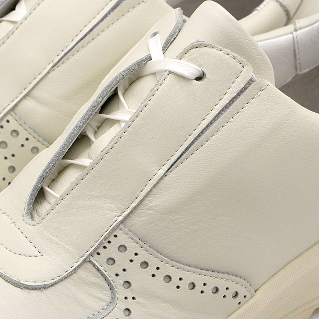 返品送料無料 ショセ トラベルシューズ TRAVEL SHOES by chausser アクティブ レザースニーカー TRA-024 SS25 Active Leather sneakers 日本製 WH 正規取扱店の画像