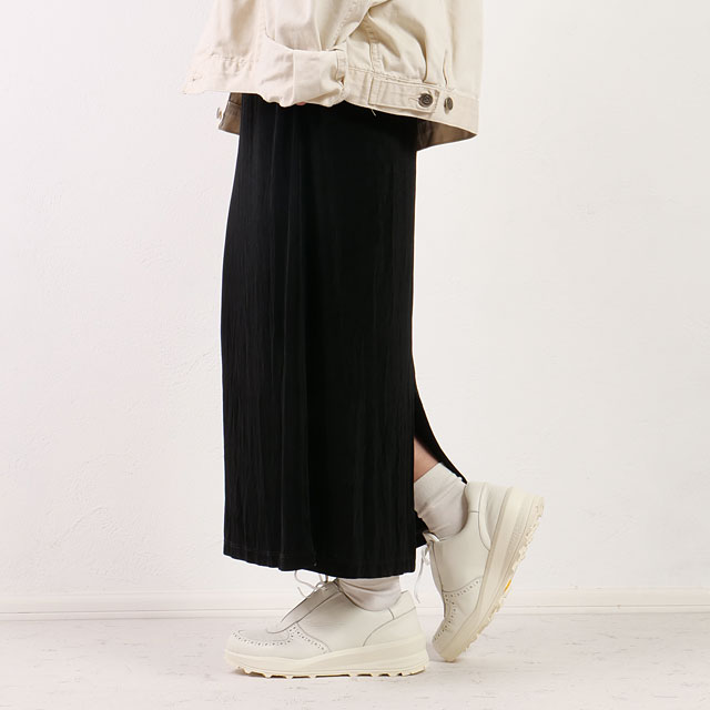 返品送料無料 ショセ トラベルシューズ TRAVEL SHOES by chausser アクティブ レザースニーカー TRA-024 SS25 Active Leather sneakers 日本製 WH 正規取扱店の画像