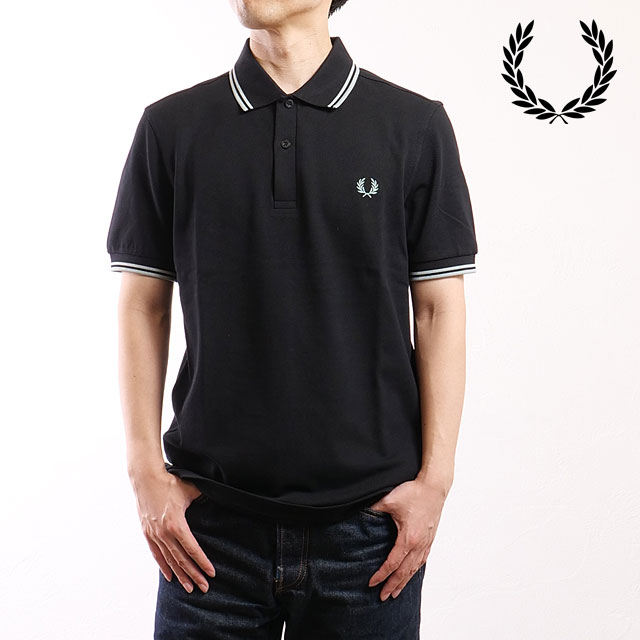 FRED PERRY（フレッドペリー） ポロシャツ ツイン ティップド フレッド