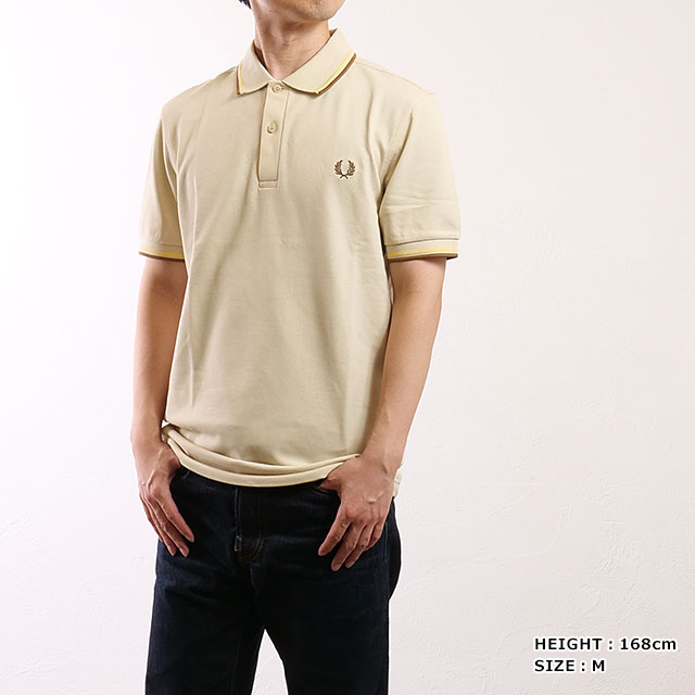 FRED PERRY（フレッドペリー） ポロシャツ ツイン ティップド フレッド