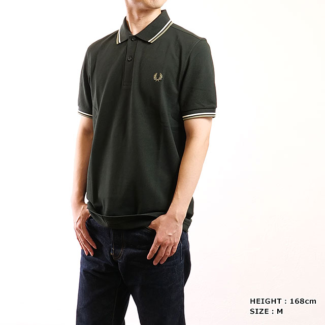 FRED PERRY（フレッドペリー） ポロシャツ ツイン ティップド フレッド
