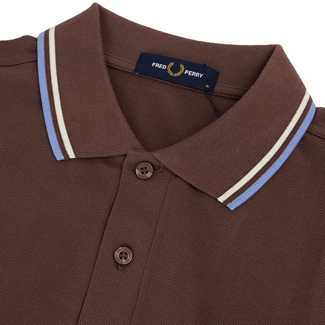 FRED PERRY（フレッドペリー） ポロシャツ ツイン ティップド フレッド