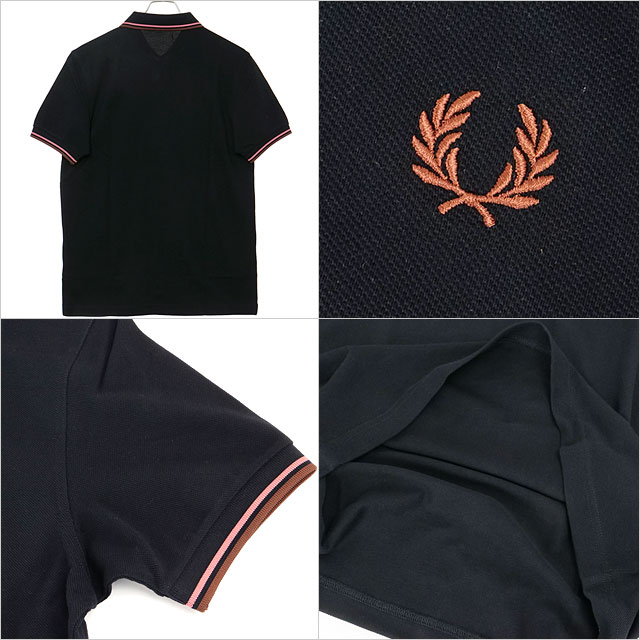 FRED PERRY フレッドペリー ポロシャツ ツイン ティップド