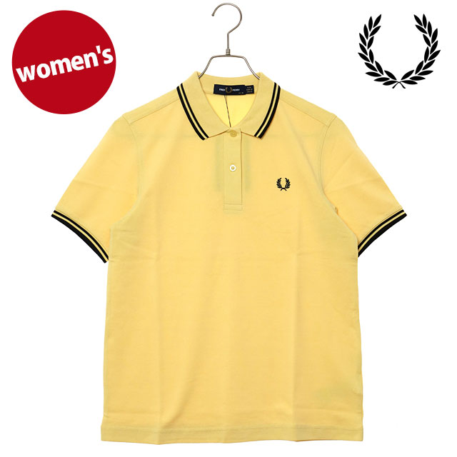 �t���b�h�y���[ FRED PERRY �|���V���c �c�C�� �e�B�b�v�h �t���b�h�y���[�V���c G3600-Y70 SS25Q2 TWIN TIPPED FRED PERRY SHIRT CHAMPIONGOLD BLK ���K�戵�X