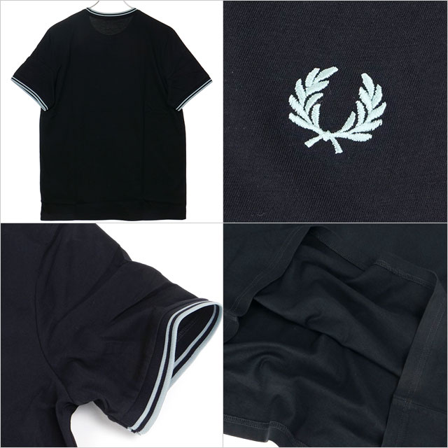 FRED PERRY（フレッドペリー） ツイン ティップド Tシャツ M1588-Q46