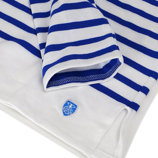 オーシバル ORCIVAL ボートネック ロングスリーブプルオーバー #6803 SS25 BOAT NECK L S P.O. レディース 長袖Tシャツ ボーダー WHITE BLUE 正規取扱店 ORCIVAL オーシバル ボートネック ロングスリーブプルオーバー