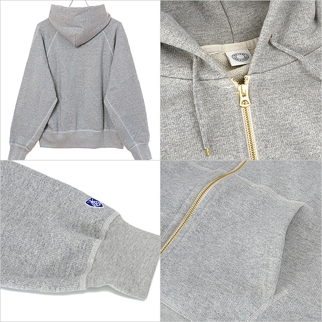 ORCIVAL（オーシバル） ジップフーディー OR-C0427 SS25 ZIP HOODIE