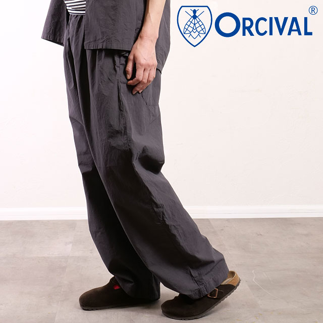 ORCIVAL（オーシバル） イージーパンツ OR-E0257-GDP SS25 EASY PANTS