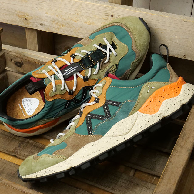 スニーカー FLOWER MOUNTAIN Flower MOUNTAIN フラワー マウンテン ASUKA2 アスカ2 KHAKI
