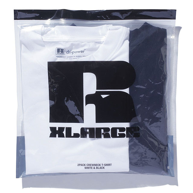 XLARGE エクストララージ ラッセル ドライパワー 2パックTシャツ