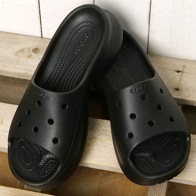 クロックス　ベイクロッグ　黒　W8 クロックス ベイ(Bae) 厚底クロッグ サンダル｜Crocs公式