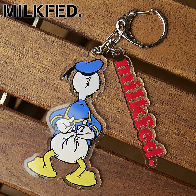 MILKFED.（ミルクフェド） ドナルドダック バックビュー キーチェーン