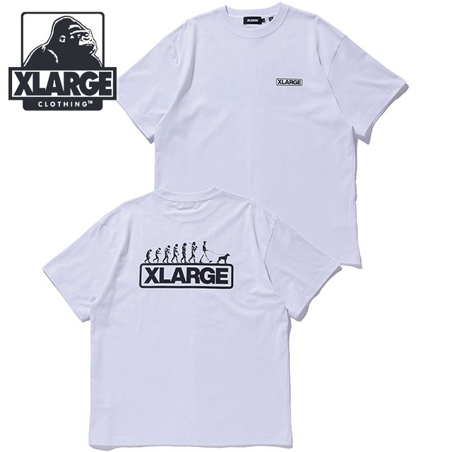 【XLARGE】エボリューション ショートスリーブTシャツ XLARGE エクストララージ エボリューション ショートスリーブT