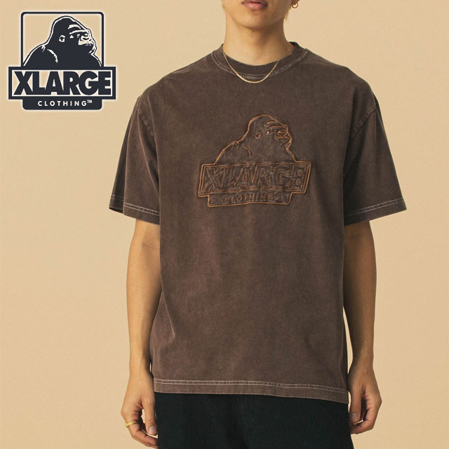 XLARGE（エクストラ ラージ） ケミカルウォッシュ スランテッド OG