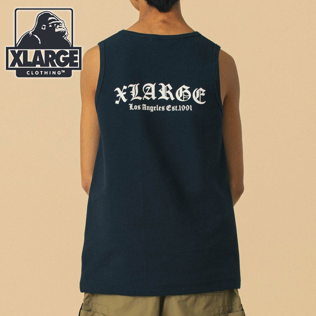 XLARGE（エクストラ ラージ） オールドイングリッシュ ワッフルタンク