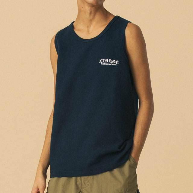 XLARGE（エクストラ ラージ） オールドイングリッシュ ワッフルタンク