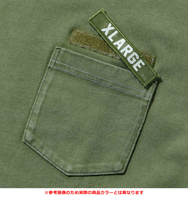 大人気 XLARGE HEAVYWEIGHT MILITARY POCKET S/S TEE シンプル◎ 大人気 XLARGE HEAVYWEIGHT MILITARY POCKET S/S TEE シンプル