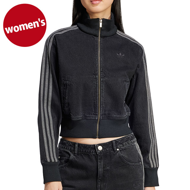 アディダス デニムトラックトップ＆ミニスカートセット アディダス アディカラー デニム」からウォッシュジャケット