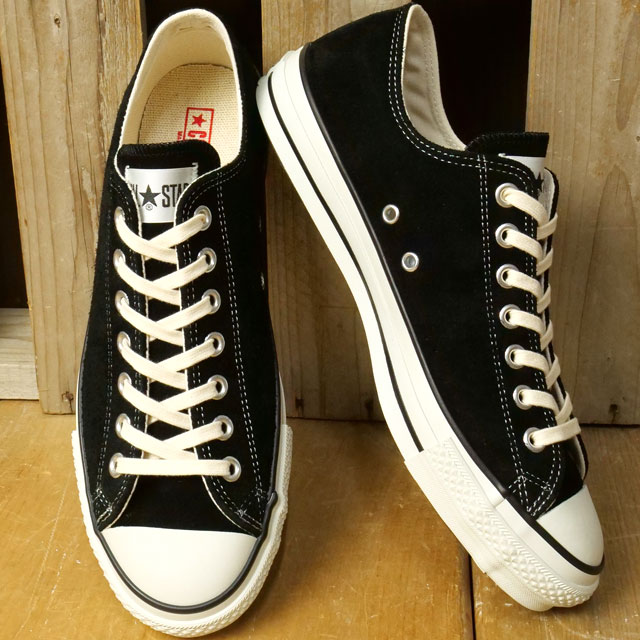 Ro[X CONVERSE Xj[J[ XG[h I[X^[ J [Jbg 31315650 FW25 SUEDE ALL STAR J OX Y C V[Y { BLACK K戵X