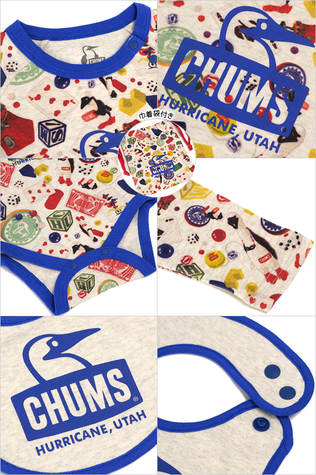 CHUMS（チャムス） ベビーパターンドロングスリーブギフトセット CH27