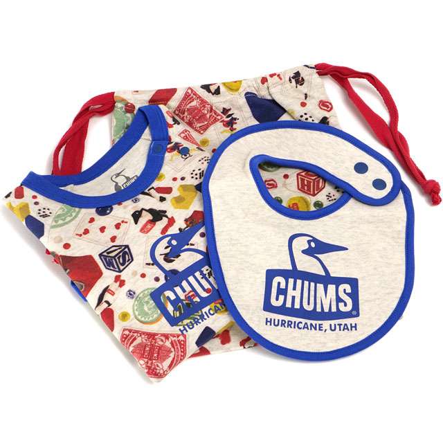 CHUMS（チャムス） ベビーパターンドロングスリーブギフトセット CH27