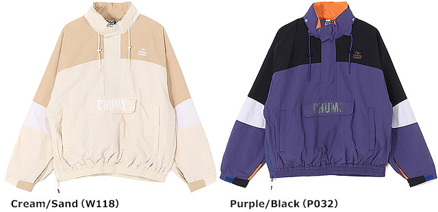 チャムス CHUMS カーンズウォームレトロスポーツアノラック [CH14-1493 FW25] W Kearns Warm Retro Sports Anorak レディース アウター プルオーバー 撥水 オーバーサイズ 正規取扱店【coupon】 CHUMS（チャムス） カーンズウォームレトロスポーツアノラック CH14