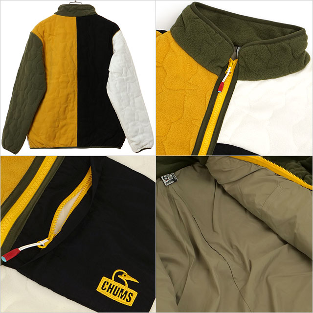 CHUMS（チャムス） ブービーステッチフリースジャケット CH04-1471