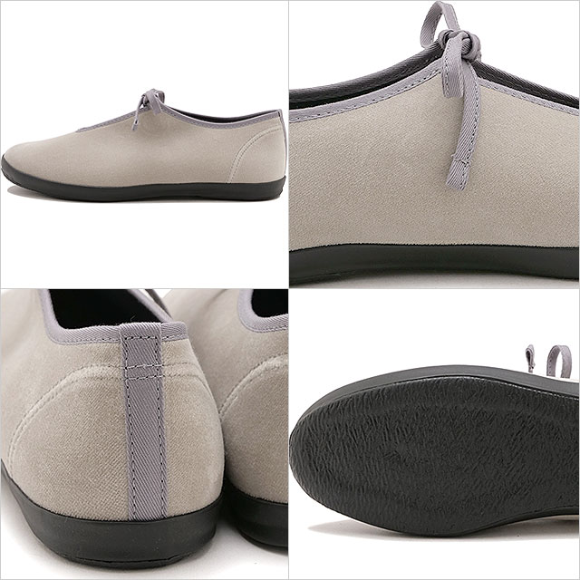 ムーンスター ファインバルカナイズド MOONSTAR FINE VULCANIZED スニーカー ライトプリムW [54323487 FW25] LITE PRIM W レディース 靴 バレエシューズ 日本製 ベルベット LIGHT-GRAY 正規取扱店 MoonStar（ムーンスター） ファインバルカナイズド MOONSTAR FINE