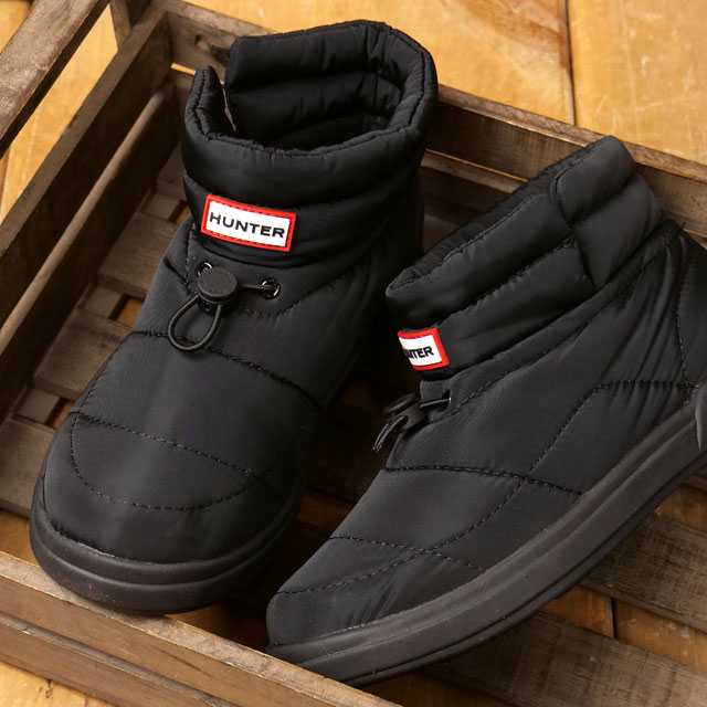 HUNTER イン/アウト コージー パフ サイド ベント ブーティー ユニセックス イン/アウト コージー パフ サイド ベント ブーティー