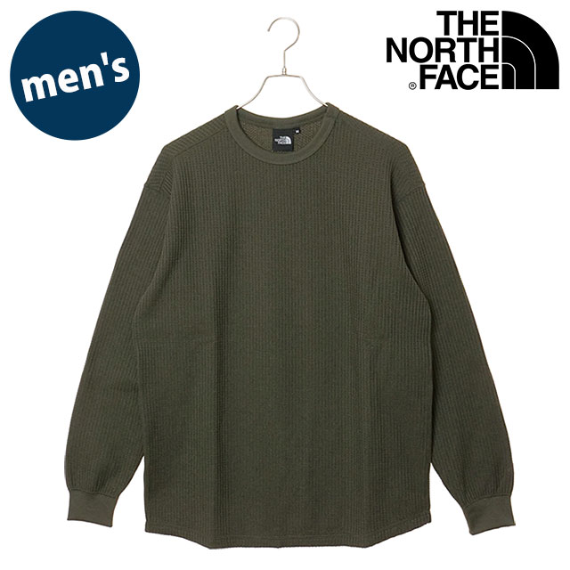 【未使用】ノースフェイス ロングスリーブ ウォームワッフルクルー XL ニュートーブ NT62436 ユニセックス THE NORTH FACE THE NORTH FACE（ザ ノースフェイス） メンズ アウトドア 長袖Tシャツ