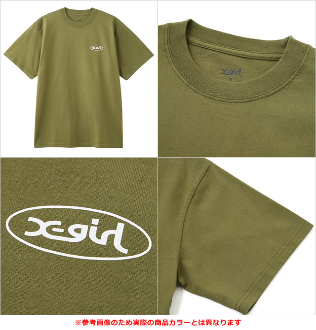 X-girl（エックスガール） ボックスロゴショートスリーブTシャツ