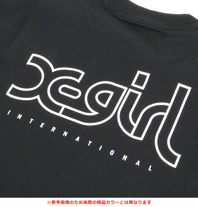 X-girl（エックスガール） ミルズロゴショートスリーブTシャツ