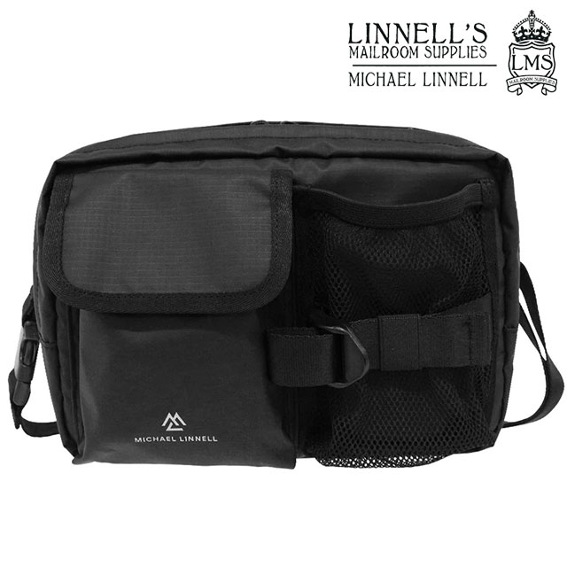 �}�C�P�������l�� MICHAEL LINNELL �~�j�V�����_�[ MLAC-39 4L Mini Shoulder �����Y�E���f�B�[�X �� �V�����_�[�o�b�O �y�ʝ��� BLACK ���K�戵�X