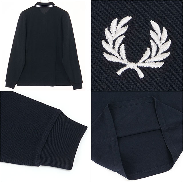 FRED PERRY（フレッドペリー） ポロシャツ ロングスリーブ ツイン
