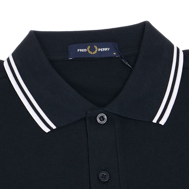 【新品】定価18,700円 FRED PERRY ポロシャツ Lサイズ FRED PERRY（フレッドペリー） ポロシャツ ロングスリーブ ツイン