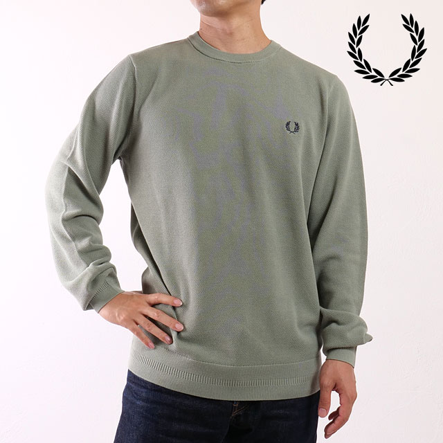 FRED PERRY（フレッドペリー） ピケステッチジャンパー K1309-Z16 FW25