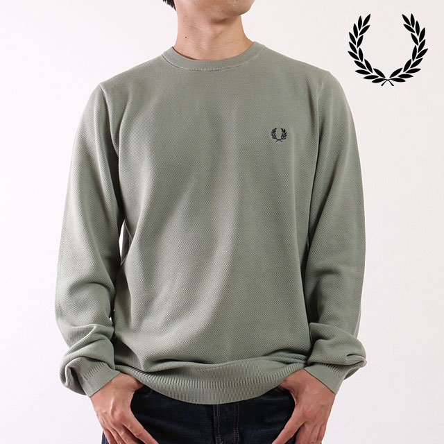 FRED PERRY（フレッドペリー） ピケステッチジャンパー K1309-Z16 FW25