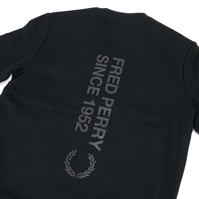 FRED PERRY フレッドペリー ボールドブランディング クルー